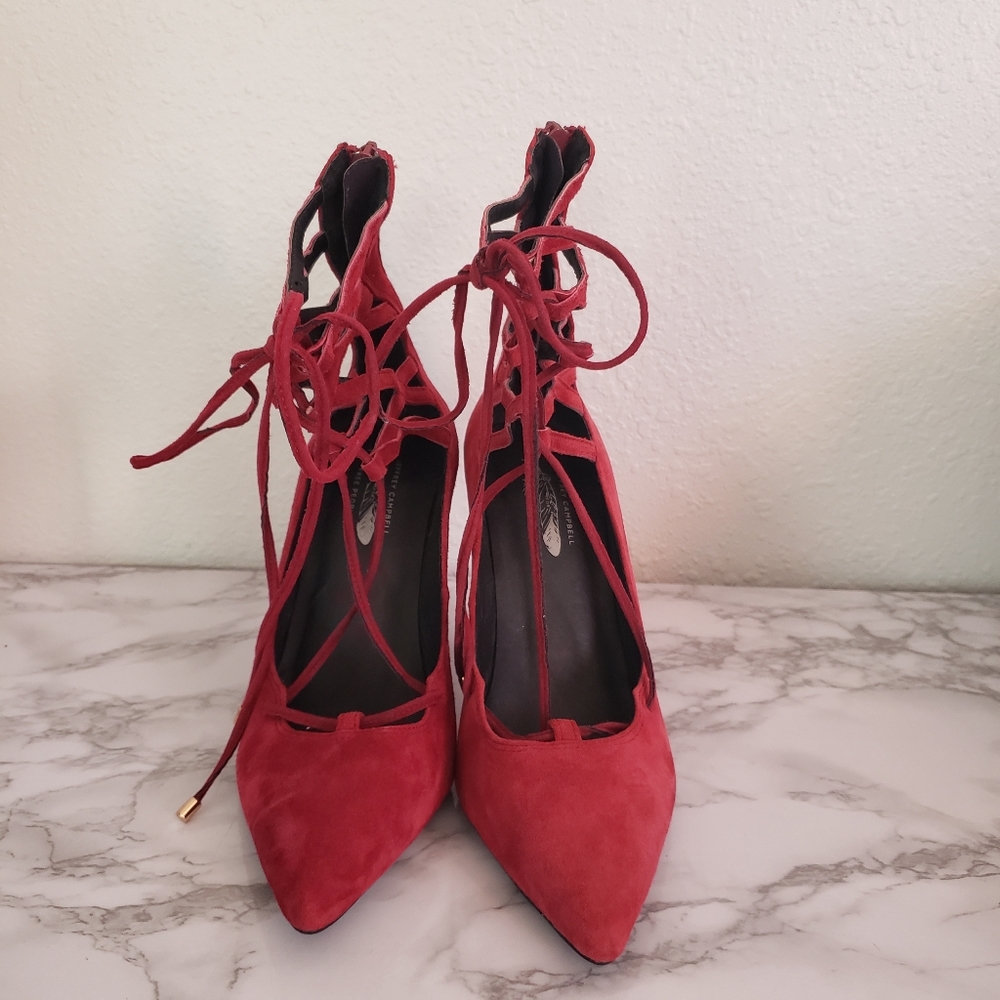 Jeffery Campbell x Free People Hierro LaceUp Heels - Picture 6 of 9